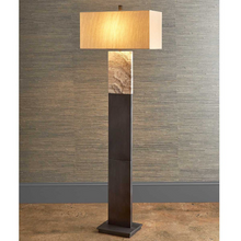 Load image into Gallery viewer, Oxidized Marble Floor Lamp
