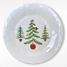 Load image into Gallery viewer, Christmas Trees Appetizer &amp; Dessert Plate
