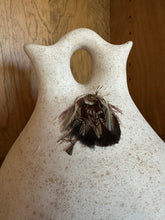 Load image into Gallery viewer, Stone Feather Vase
