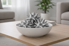 Load image into Gallery viewer, Pewter Urchin Decor Ball
