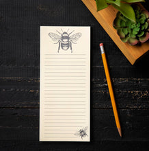 Load image into Gallery viewer, Bee Notepad with Magnetic Back
