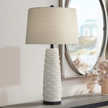 Load image into Gallery viewer, Whitney White Table Lamp
