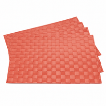 Load image into Gallery viewer, Cross Weave Vinyl Placemats Collection- S/2
