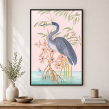 Load image into Gallery viewer, “Wading for You” Flamingo Artwork Collection
