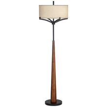 Load image into Gallery viewer, Walnut Floor Lamp
