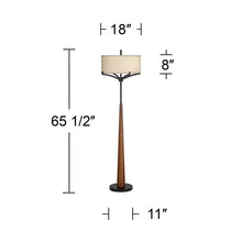 Load image into Gallery viewer, Walnut Floor Lamp
