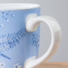 Load image into Gallery viewer, Floral Bird Porcelain Mug
