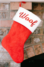 Load image into Gallery viewer, Woof Christmas Stocking Dog Toy

