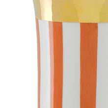 Load image into Gallery viewer, De Luca Coral Stripe Vase Collection

