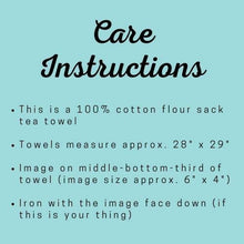 Load image into Gallery viewer, Bumble Bee Flour Sack Towel
