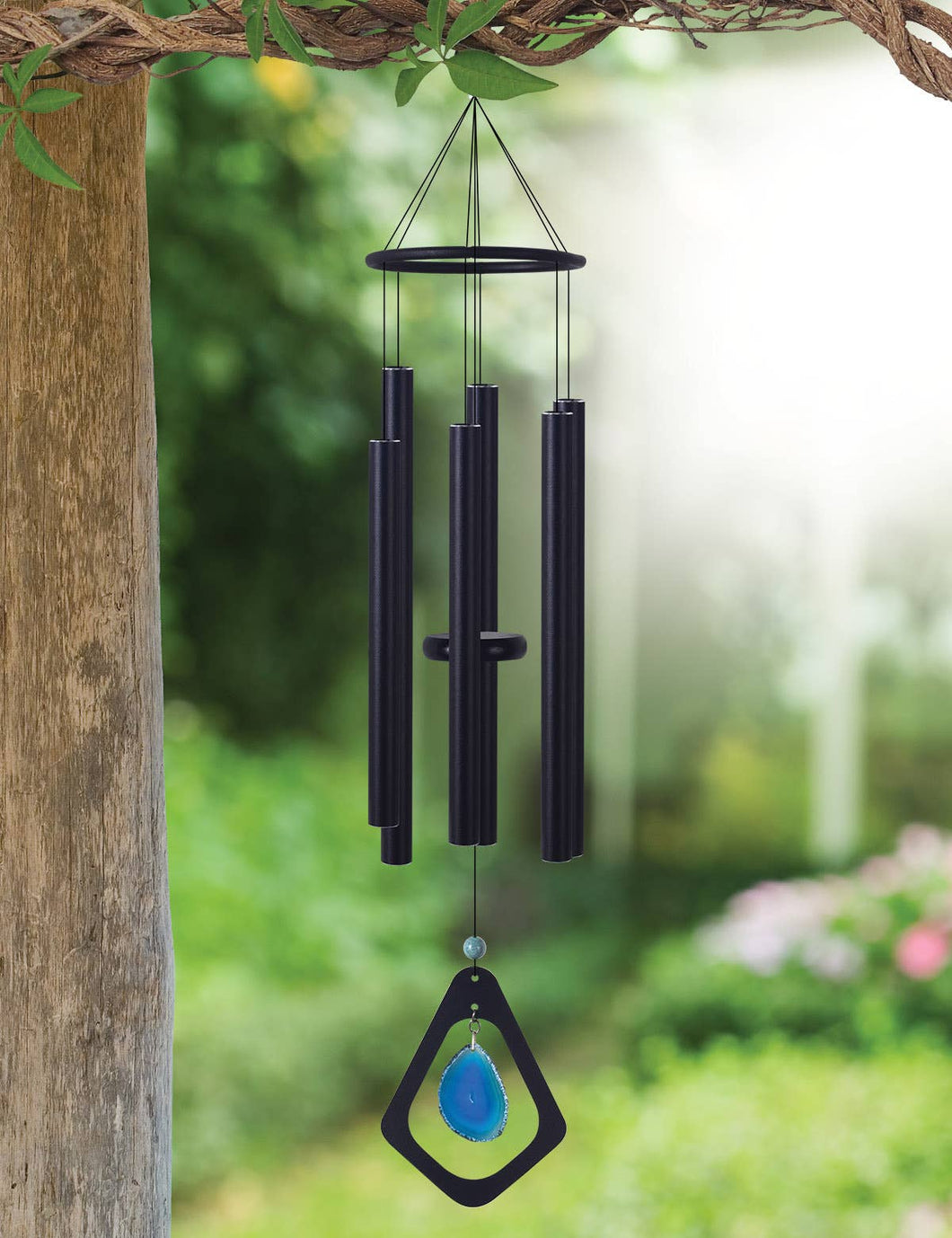 Blue Agate Wind Chime 30