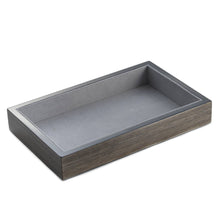 Load image into Gallery viewer, Gray Lacquered Ash Wood Valet Tray
