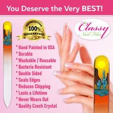 Load image into Gallery viewer, Desert Oasis Crystal Nail File
