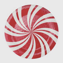 Load image into Gallery viewer, 6” Melamine Peppermint Plate
