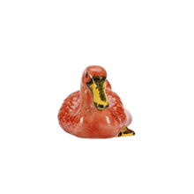 Load image into Gallery viewer, Orange Ceramic Duck
