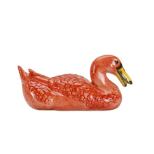 Load image into Gallery viewer, Orange Ceramic Duck

