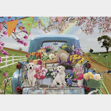 Load image into Gallery viewer, Country Truck Dog Puzzle 500pc
