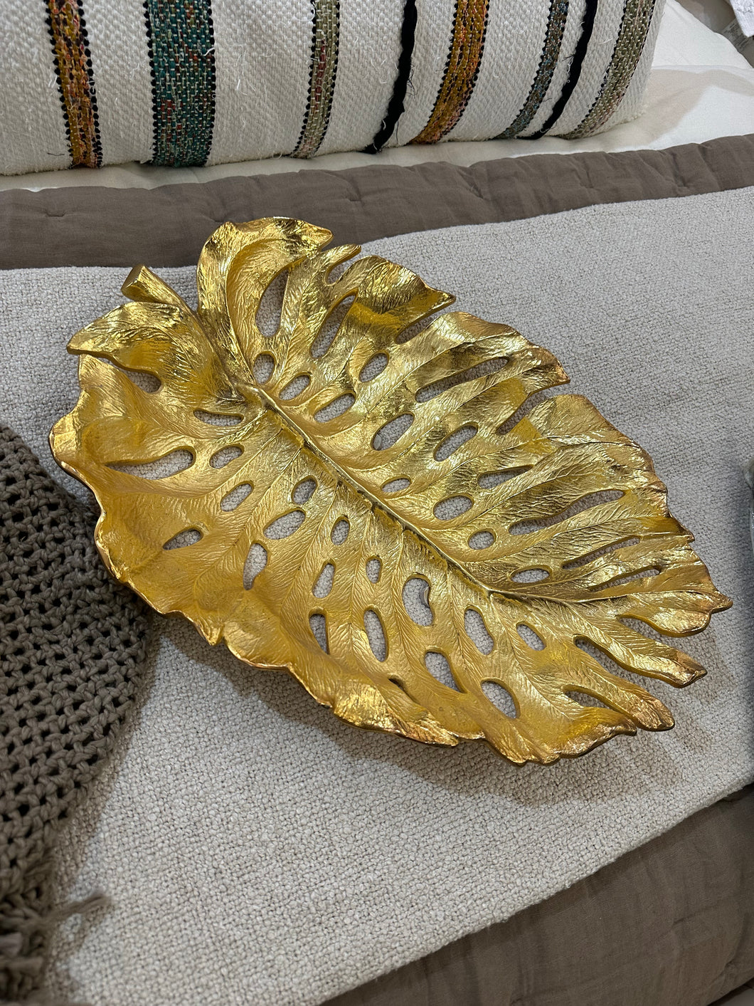 Gold Leaf Tray