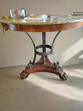 Load image into Gallery viewer, Round Green Marble Top Table
