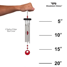 Load image into Gallery viewer, Chakra Wind Chime - Red Coral
