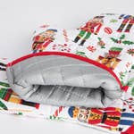Load image into Gallery viewer, Nutcracker Christmas Chef Oven Mitt
