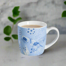 Load image into Gallery viewer, Floral Bird Porcelain Mug
