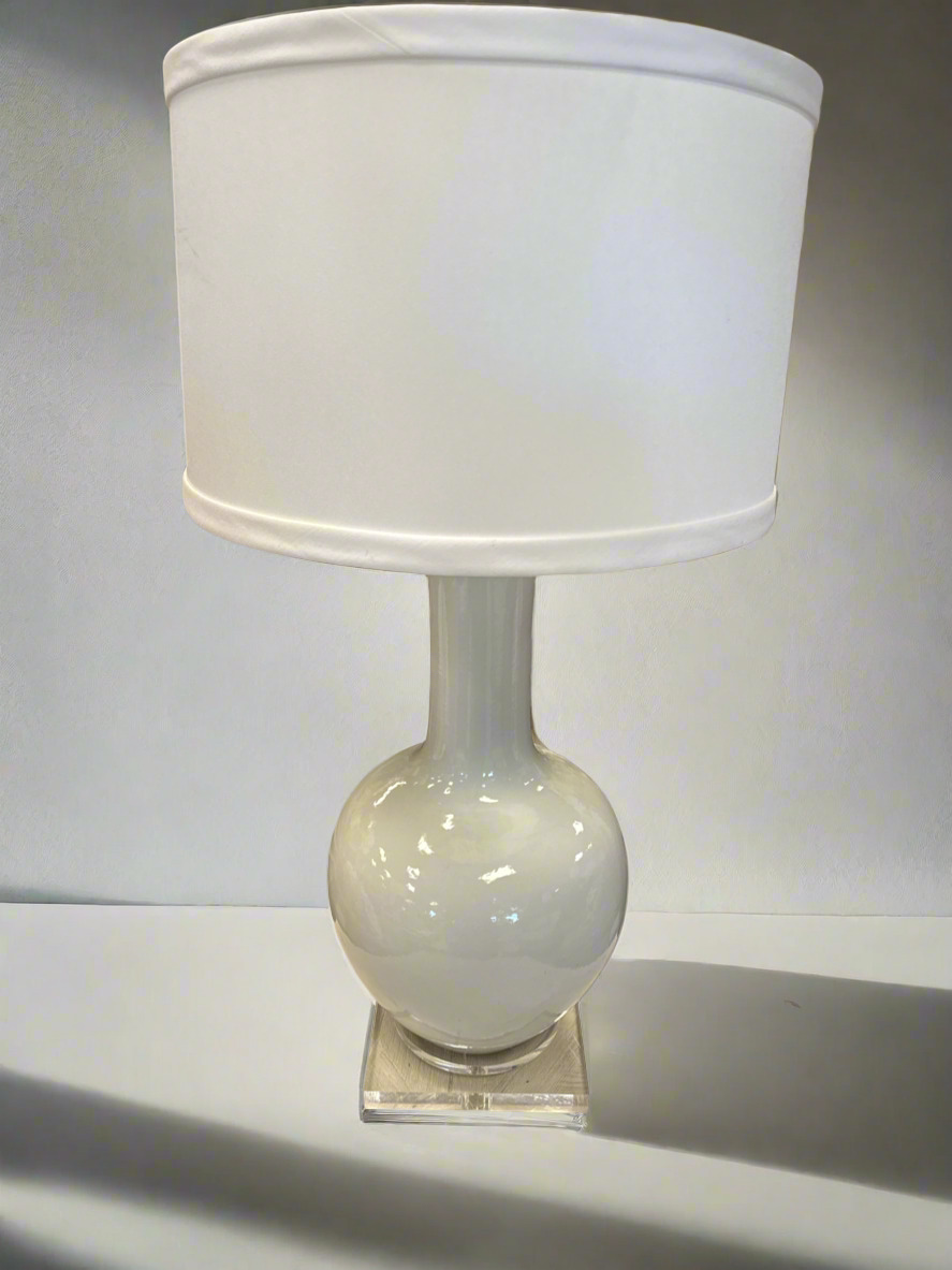 White Table Lamp