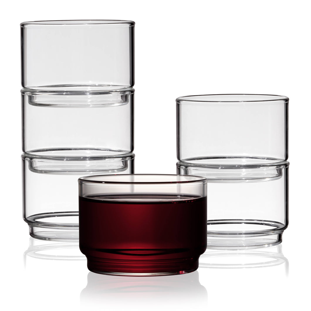 Stackable Bodega Glasses - S/6