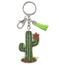Load image into Gallery viewer, Sparkling Rhinestones Cactus Charm
