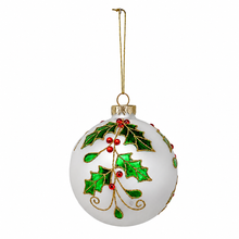 Load image into Gallery viewer, Holly Ball Ornament Collection

