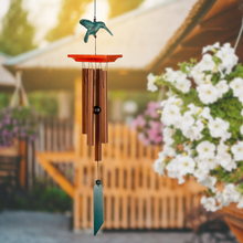 Load image into Gallery viewer, Habitats Hummingbird Wind Chime
