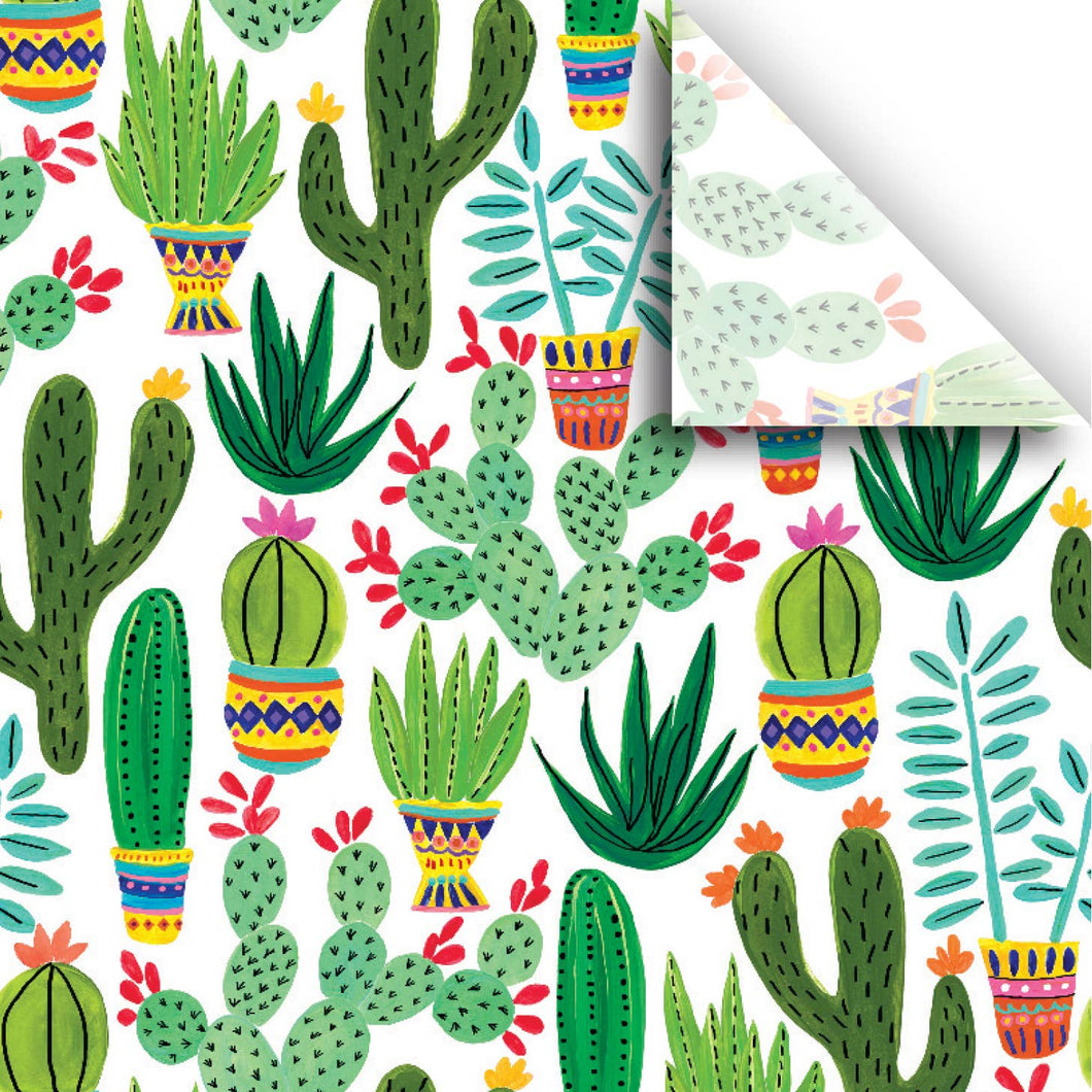 Sedona Cactus Tissue Paper - Printed