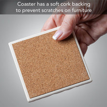 Load image into Gallery viewer, &quot;Set Sail&quot; Single Tumbled Stone Coaster
