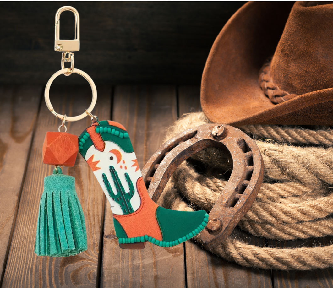 Boot Tassel Keychain