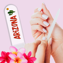 Load image into Gallery viewer, Arizona Cactus Crystal Nail File

