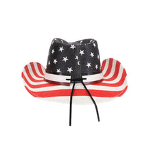 Load image into Gallery viewer, Patriotic Cowboy Hat SPF 50+
