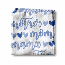 Load image into Gallery viewer, “Mom” Chinoiserie Kitchen Dish Towel
