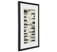 Load image into Gallery viewer, Flaxen Scroll Shadowbox Artwork
