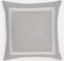 Load image into Gallery viewer, Gray Linen Embroidered White Dot Collection
