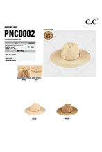 Load image into Gallery viewer, Packable Pattern Panama Hat
