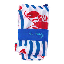 Load image into Gallery viewer, Lobster Waves Reusable Shopper Tote Bag
