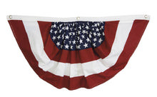Load image into Gallery viewer, Patriotic Bunting 39” x 19”
