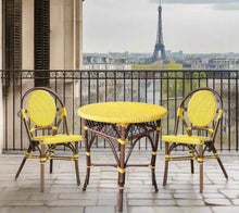 Load image into Gallery viewer, Yellow Bistro Table
