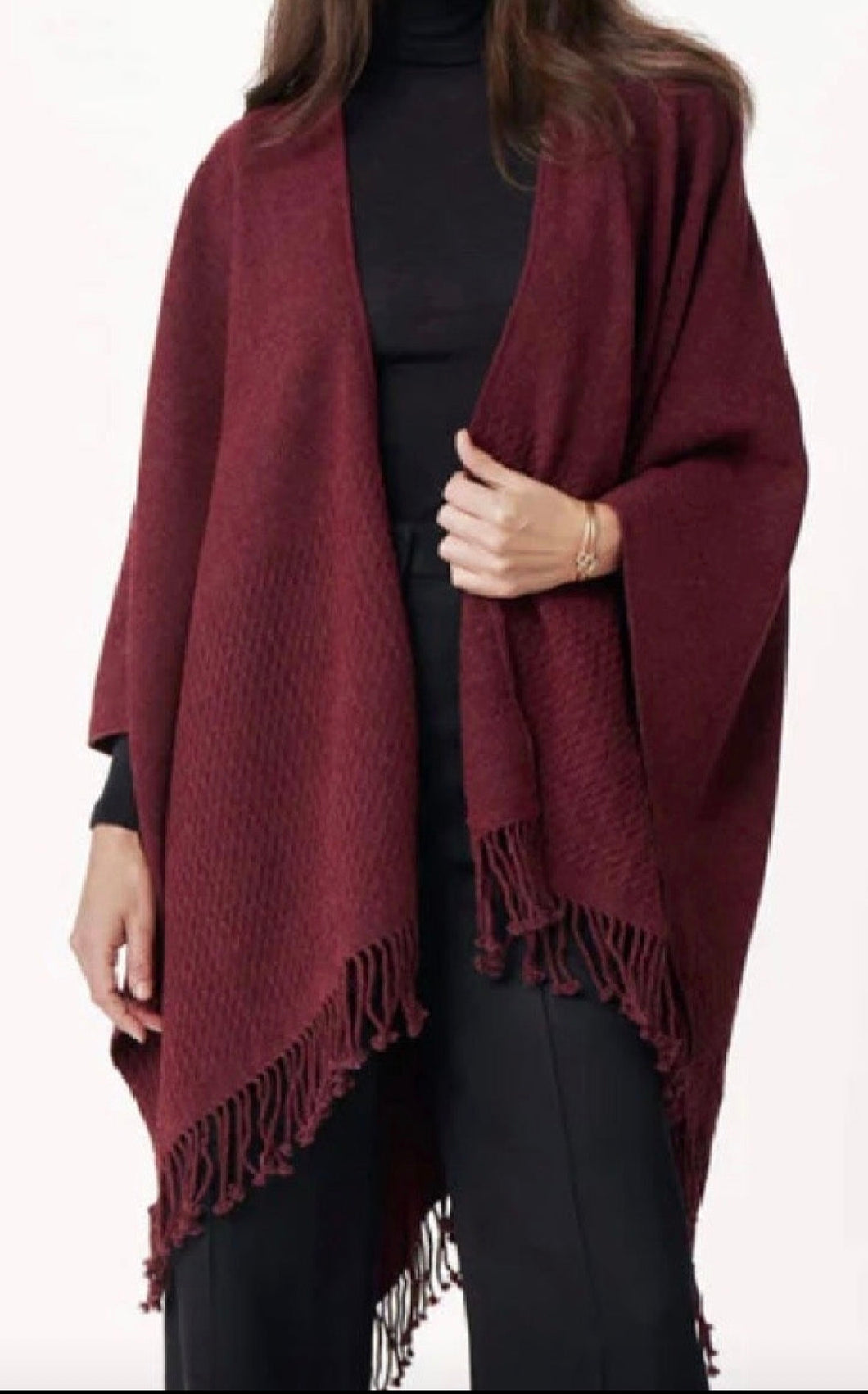 Burgundy Travel Wrap