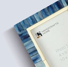 Load image into Gallery viewer, 5”x7” Ocean Bone Inlay Photo Frame
