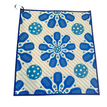 Load image into Gallery viewer, Pickleball Microfiber/Cotton Athletic Towel
