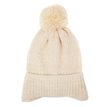 Load image into Gallery viewer, Earflap Knitted Beanie
