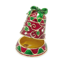Load image into Gallery viewer, Jingle Bell Christmas Trinket Box
