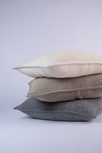 Load image into Gallery viewer, Danrock Gray Knit Bedding Collection
