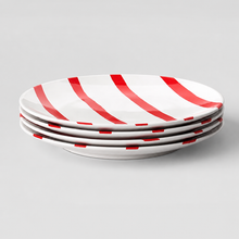 Load image into Gallery viewer, Candy Cane Appetizer Plate

